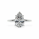 The Celeste Hidden Halo Solitaire Engagement Ring Engagement Rings