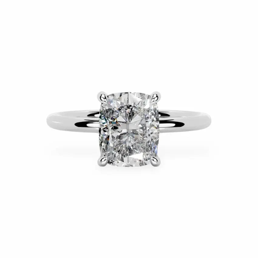 The Celeste Hidden Halo Solitaire Engagement Ring Engagement Rings