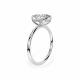 The Celeste Hidden Halo Solitaire Engagement Ring Engagement Rings