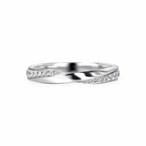 The Center Twist Diamond Wedding Band Women's Wedding Bands