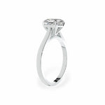 The Classic Cathedral Solitaire Asscher Engagement Ring Engagement Rings