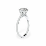 The Classic Cathedral Solitaire Asscher Engagement Ring Engagement Rings