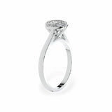 The Classic Cathedral Solitaire Heart Engagement Ring Engagement Rings