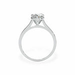 The Classic Cathedral Solitaire Heart Engagement Ring Engagement Rings