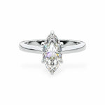 The Classic Cathedral Solitaire Marquise Engagement Ring Engagement Rings