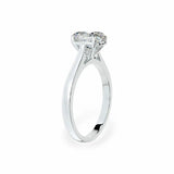 The Classic Cathedral Solitaire Oval Engagement Ring Engagement Rings