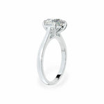 The Classic Cathedral Solitaire Pear Engagement Ring Engagement Rings