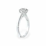 The Classic Cathedral Solitaire Round Engagement Ring (4-Claws) Engagement Rings