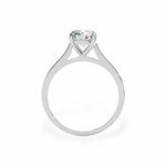 The Classic Cathedral Solitaire Round Engagement Ring (4-Claws) Engagement Rings