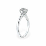 The Classic Cathedral Solitaire Round Engagement Ring (6-Claws) Engagement Rings
