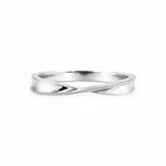 The Möbius Milgrain Band Men's Wedding Bands