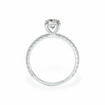The Signature Hidden Halo Engagement Ring Engagement Rings