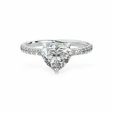 The Signature Hidden Halo Engagement Ring Engagement Rings