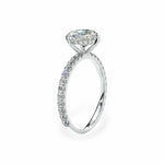 The Signature Hidden Halo Engagement Ring Engagement Rings