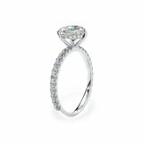 The Signature Hidden Halo Engagement Ring Engagement Rings