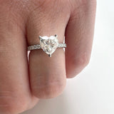 The Signature Hidden Halo Engagement Ring Engagement Rings