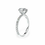 The Signature Hidden Halo Engagement Ring Engagement Rings