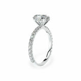 The Signature Hidden Halo Engagement Ring Engagement Rings