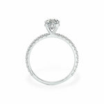 The Signature Hidden Halo Engagement Ring Engagement Rings