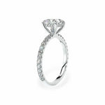 The Signature Hidden Halo Engagement Ring Engagement Rings