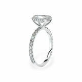 The Signature Hidden Halo Engagement Ring Engagement Rings