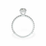 The Signature Hidden Halo Engagement Ring Engagement Rings