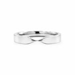 The Tapered Center Band Men's Wedding Bands