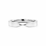 The Tapered Center Band Men's Wedding Bands