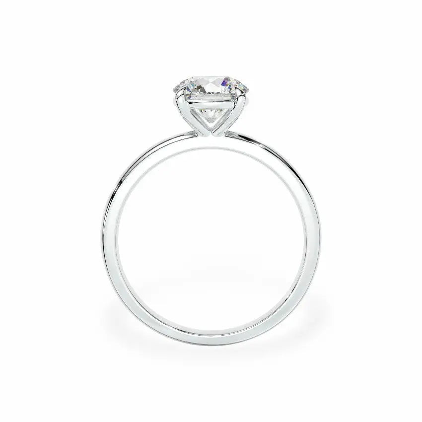 The Traditional Solitaire Round Engagement Ring (4-Claws) Engagement Rings