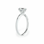 The Tulip Petal Basket Solitaire Asscher Engagement Ring Engagement Rings