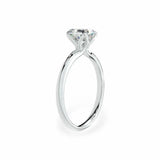 The Tulip Petal Basket Solitaire Asscher Engagement Ring Engagement Rings