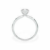 The Tulip Petal Basket Solitaire Asscher Engagement Ring Engagement Rings