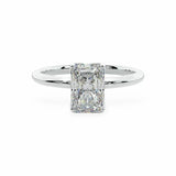 The Tulip Petal Basket Solitaire Radiant Engagement Ring Engagement Rings