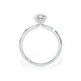 The Tulip Petal Basket Solitaire Radiant Engagement Ring Engagement Rings
