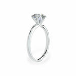 The Tulip Petal Basket Solitaire Round Engagement Ring Engagement Rings