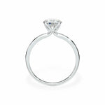 The Tulip Petal Basket Solitaire Round Engagement Ring Engagement Rings