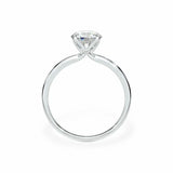 The Tulip Petal Basket Solitaire Round Engagement Ring Engagement Rings