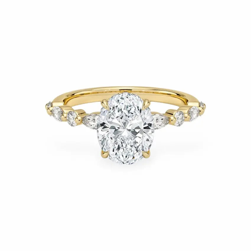 The Versailles Hidden Halo Engagement Ring Engagement Rings