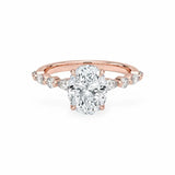 The Versailles Hidden Halo Engagement Ring Engagement Rings