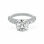 The Victoria Hidden Halo Engagement Ring Engagement Rings