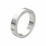 The Pavé Edge Diamond Band